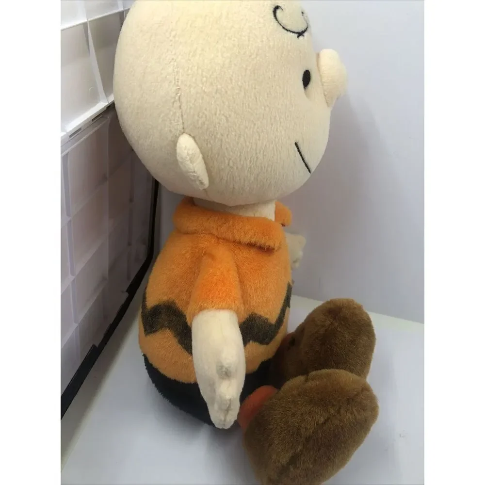 Peanuts Charlie Brown Kohl’s Cares Plush Stuffed 12” Tall - ORANGE SHIRT